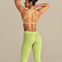 Define 2.0 Seamless Low Back Leggings | Lime Punch