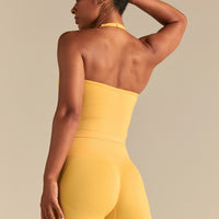 Define 2.0 Seamless Halter Tank | Mango