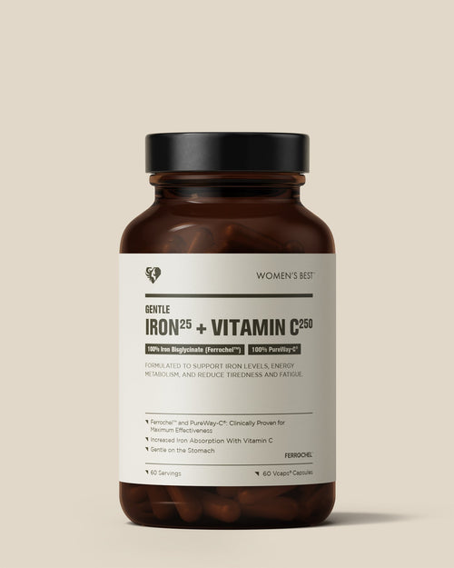 Gentle Iron + Vitamin C Capsules (25mg)