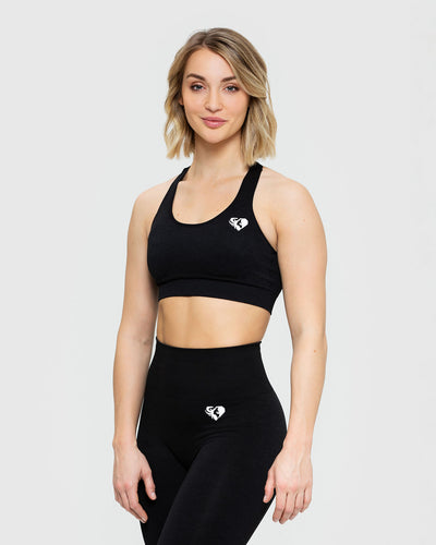 Move Seamless Leggings | Black Marl