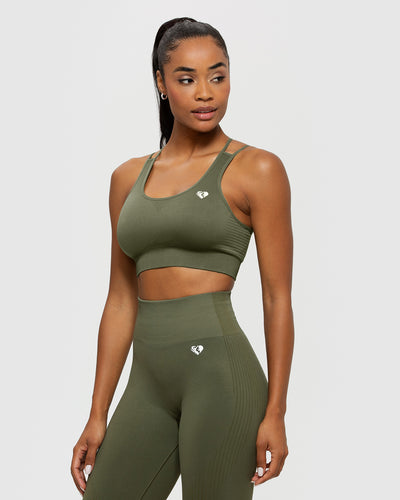 Best seamless outlet sports bra