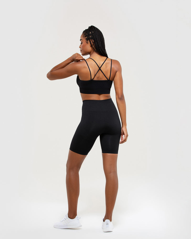 Power Seamless Cycling Shorts - Black | Women's Best