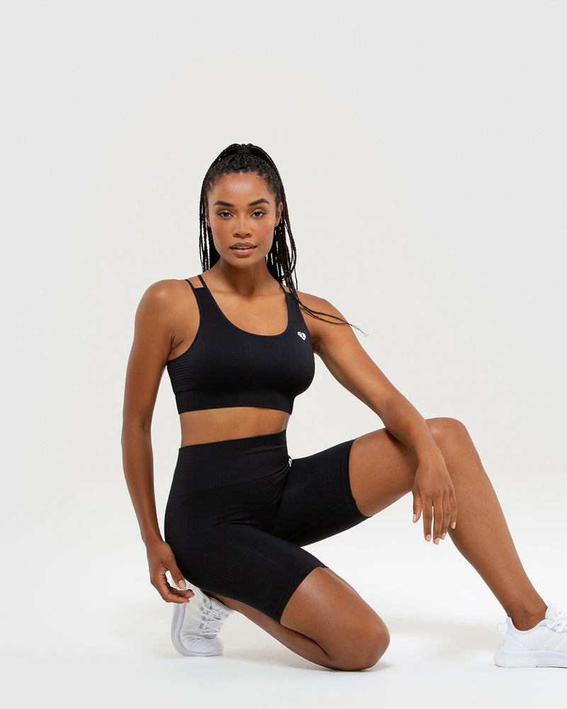 Best Shorts Black Power Women\'s Seamless | Cycling -