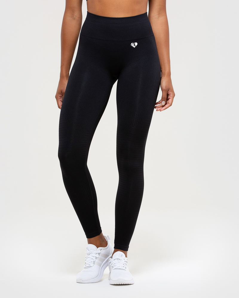 Power Seamless Leggings | Black