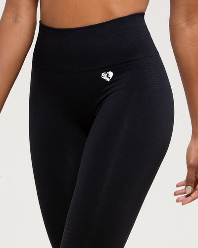 Power Seamless Leggings - Black