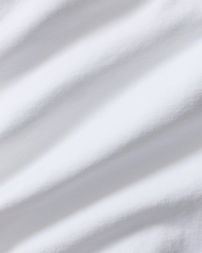 Power Seamless Short Sleeve Crop Top | White