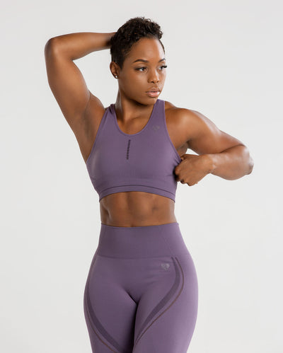 Renew Seamless Sports Bra - Frosted Lilac