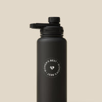 Stainless Steel Sports Bottle | Black