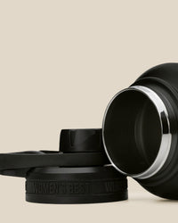 Stainless Steel Sports Bottle | Black