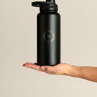 Stainless Steel Sports Bottle | Black