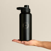 Stainless Steel Sports Bottle | Black