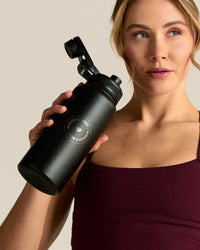 Stainless Steel Sports Bottle | Black