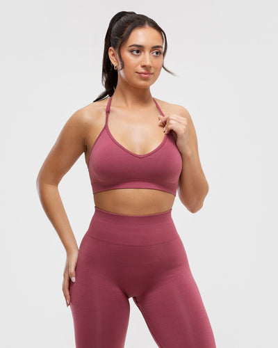 Define Seamless Halter Neck Bra | Canyon Rose