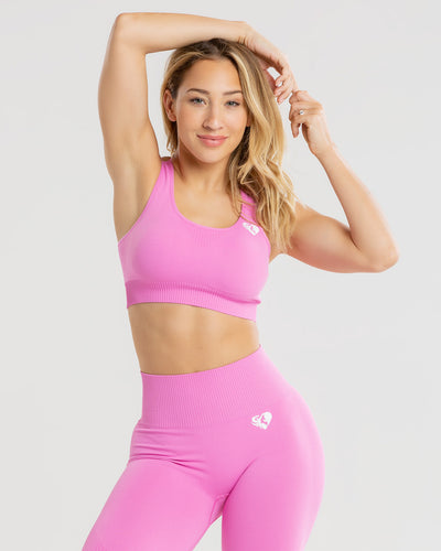Stronger Sports Bra, Pink