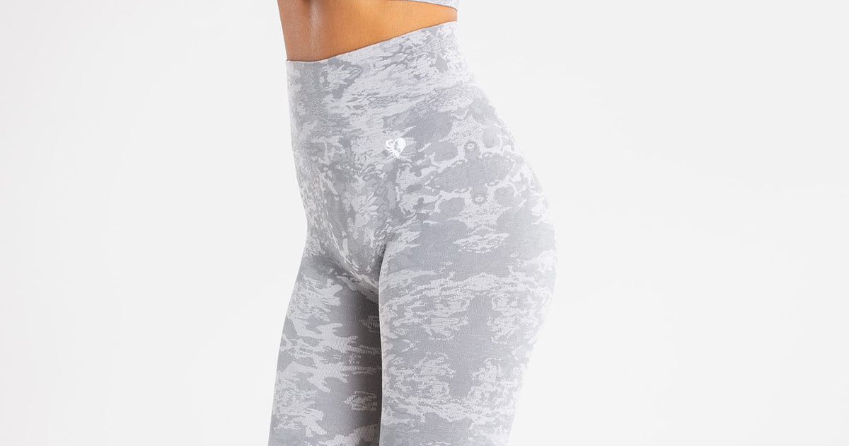 Camo Seamless Leggings Grey Women s Best