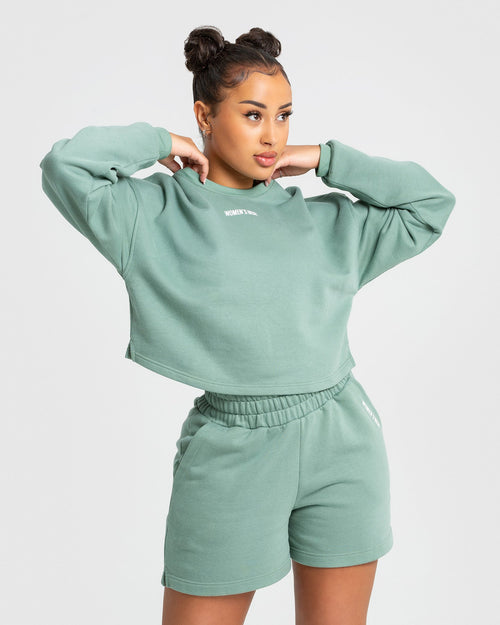 Adidas originals coeeze sale super crop sweatshirt