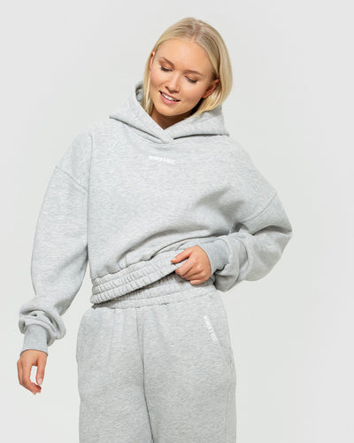 Grey marl sales hoodie womens