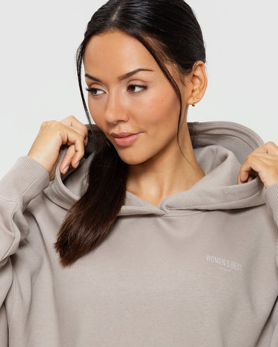 Comfort Oversized Hoodie Buff