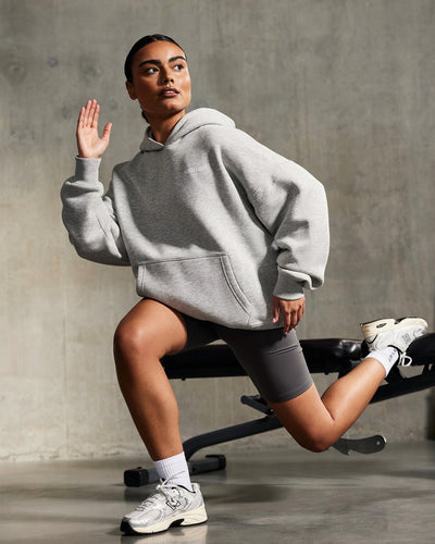 Oversized hot sale running hoodie
