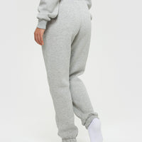 Comfort Oversized Joggers | Silver Grey Marl