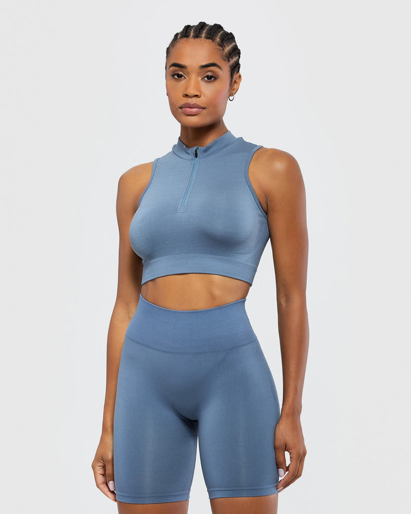 WOMEN'S SEAMLESS CROPPED BRA CAMISOLE