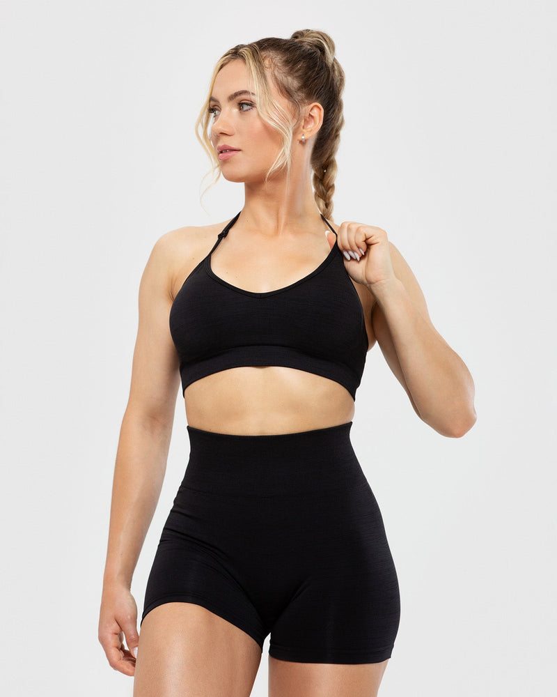Define Seamless Halter Neck Bra Black Women s Best