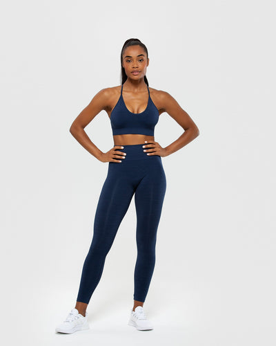 Define Scrunch Seamless Leggings - Sapphire Blue