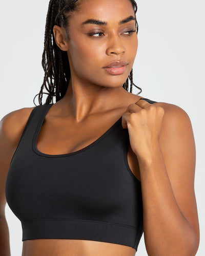 Essential Sports Bra Black Women s Best