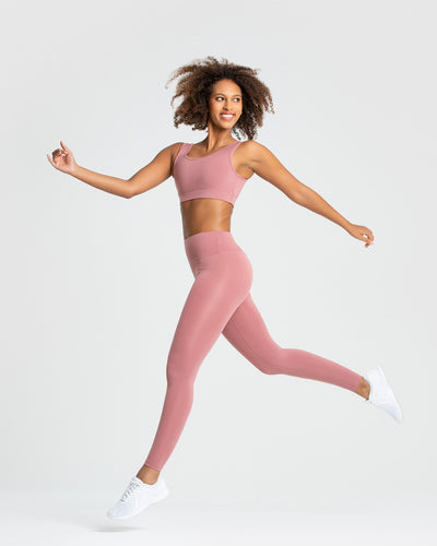 Essential Leggings - Dusty Pink