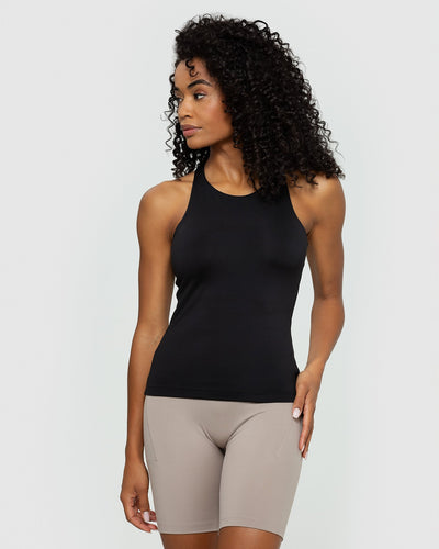 Essential Second Skin 2-Layer Tank - Black