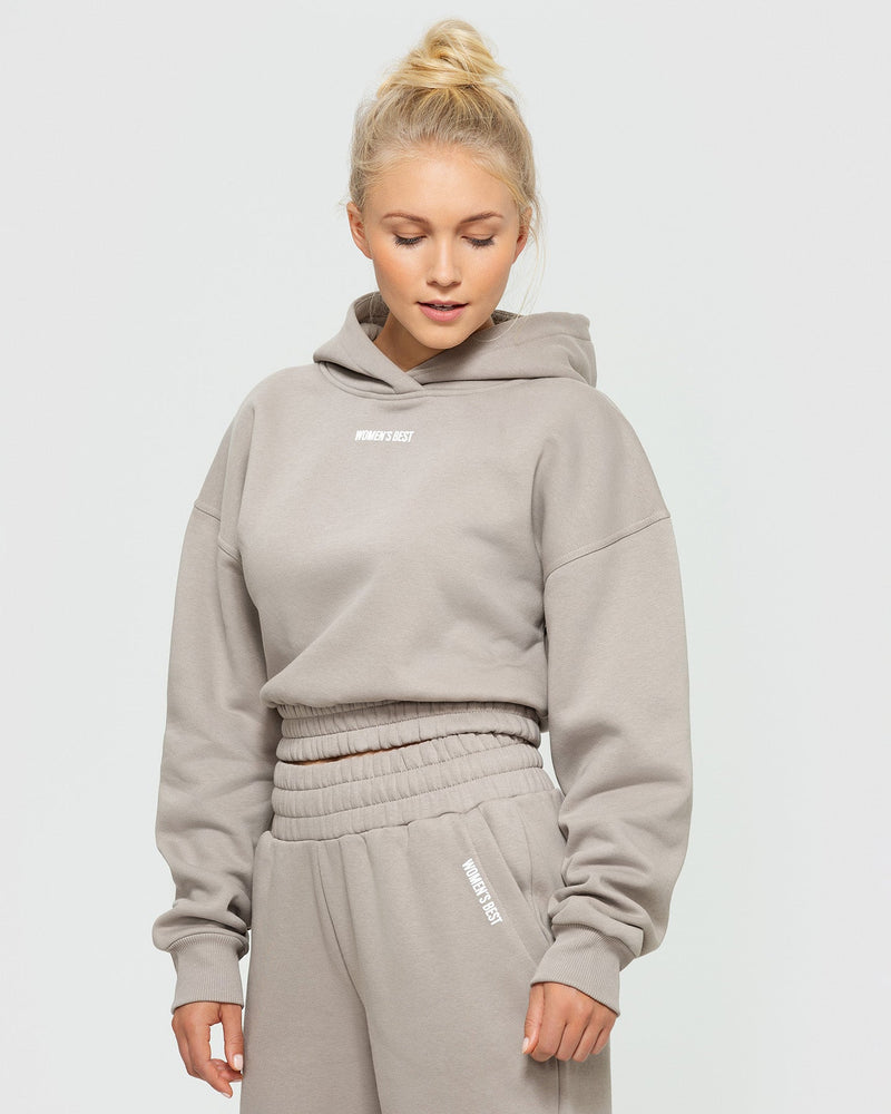 Comfort Cropped Hoodie Buff Women s Best