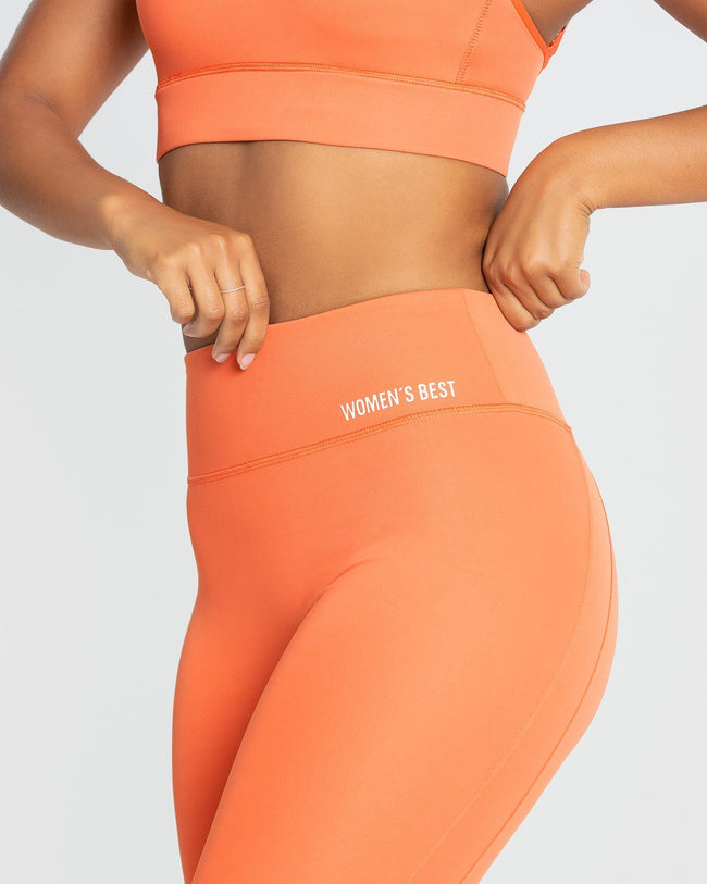 Hold High Waisted Leggings Burnt Orange Women s Best