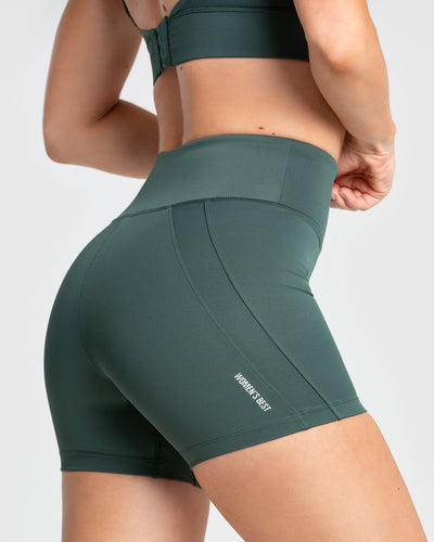 High waisted spandex biker shorts deals