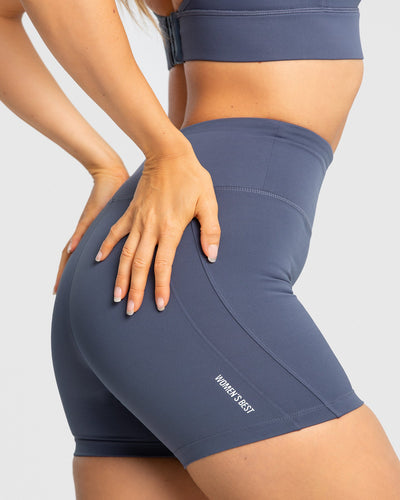 Hold High Waisted Shorts Space Grey Women s Best