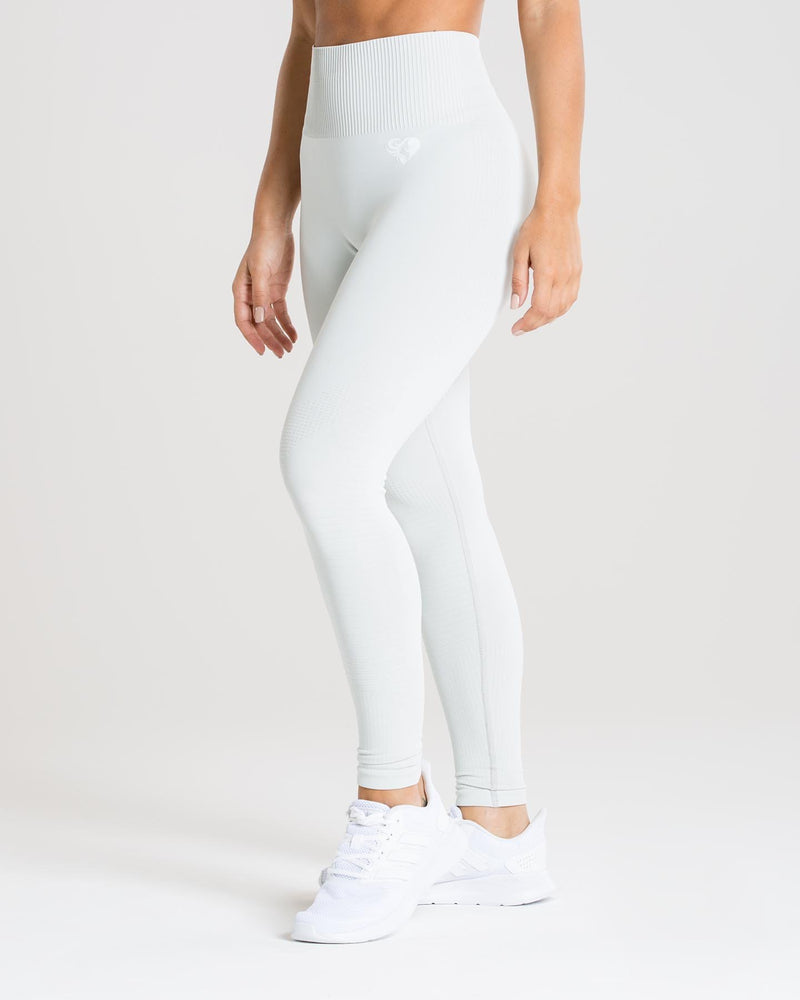 Power Seamless Leggings - Washed Light Grey