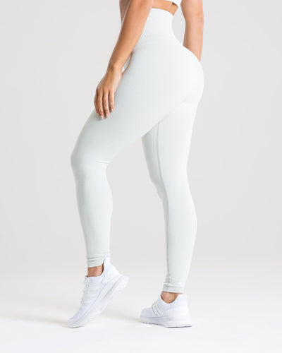 Power Seamless Leggings - Washed Light Grey