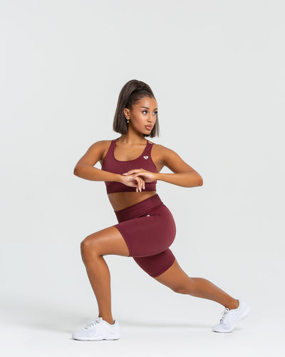 Burgundy cycling clearance shorts
