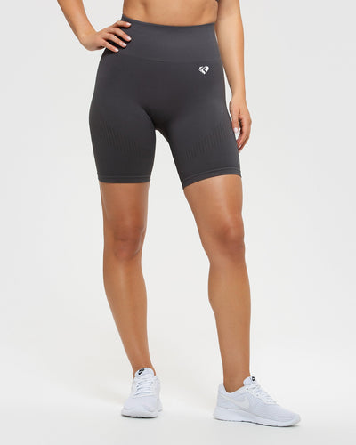 Power Seamless Cycling Shorts - Graphite | Women\'s Best