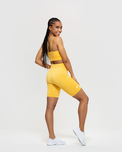 Power Seamless Cycling Shorts Sorbet Orange Women s Best