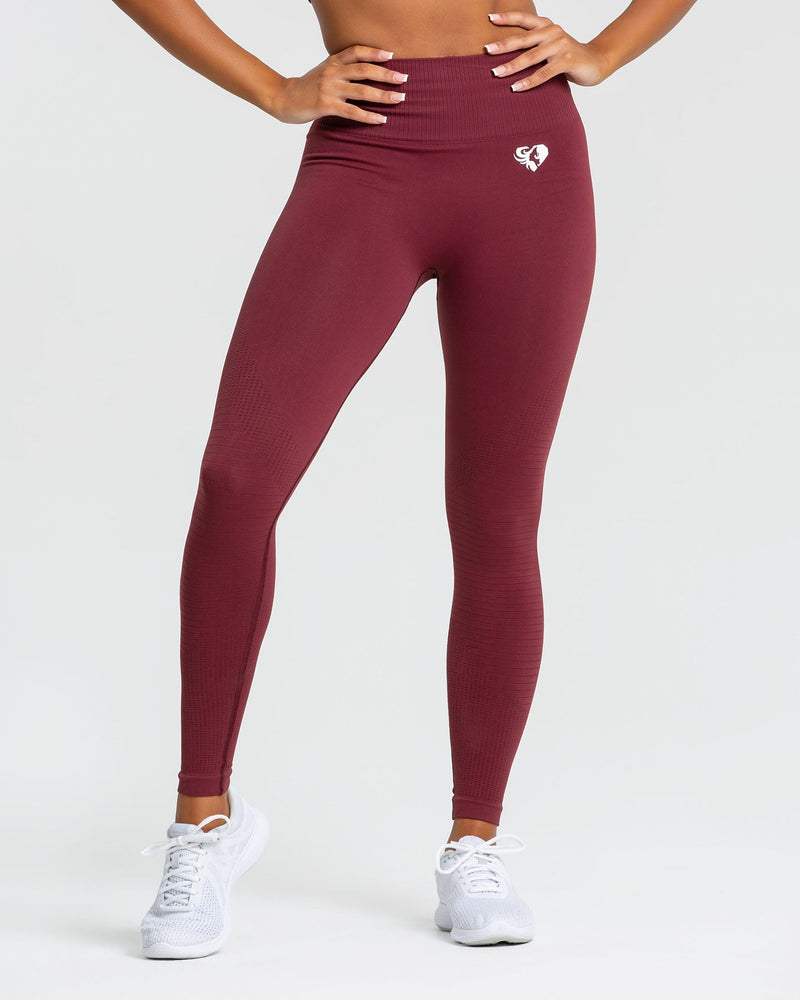 Womens shop maroon leggings