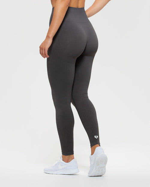 Leggings pretas Seamless Comfort, Leggings e calças desportivas de mulher