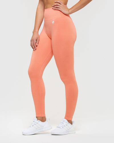 Power Seamless Leggings Peach Sand
