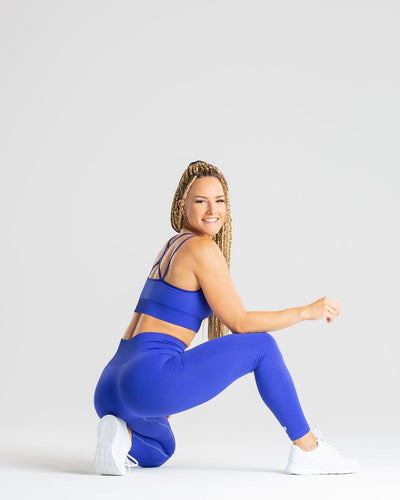Royal blue gym sales leggings